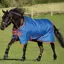 Horseware Amigo Mio Medium Turnout Rug - Dark Blue/Dark Blue/Red